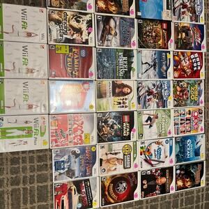 Nintendo Wii game lot bundle